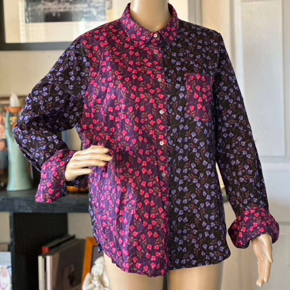J Crew button down blouse
